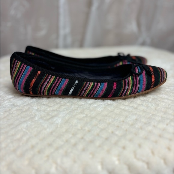 Vaneli “Barr” Multicolored Striped Flats, Women’s 6.5 - Picture 4 of 12
